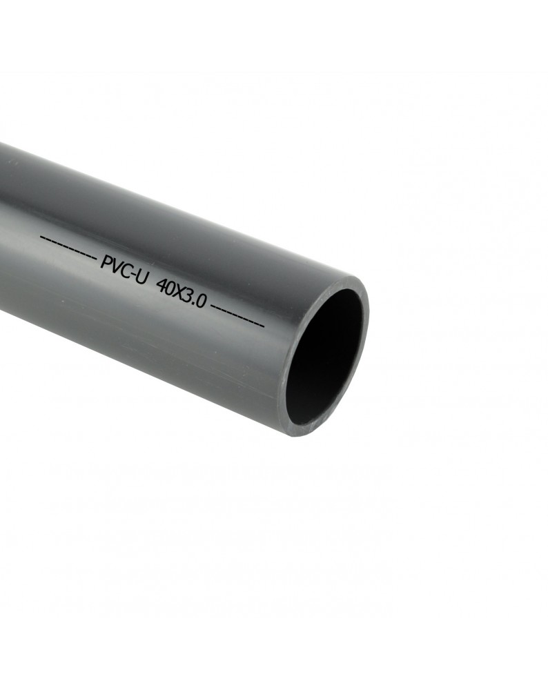 Tube diamètre 40 mm PVC pression - Wavin - ALP000165