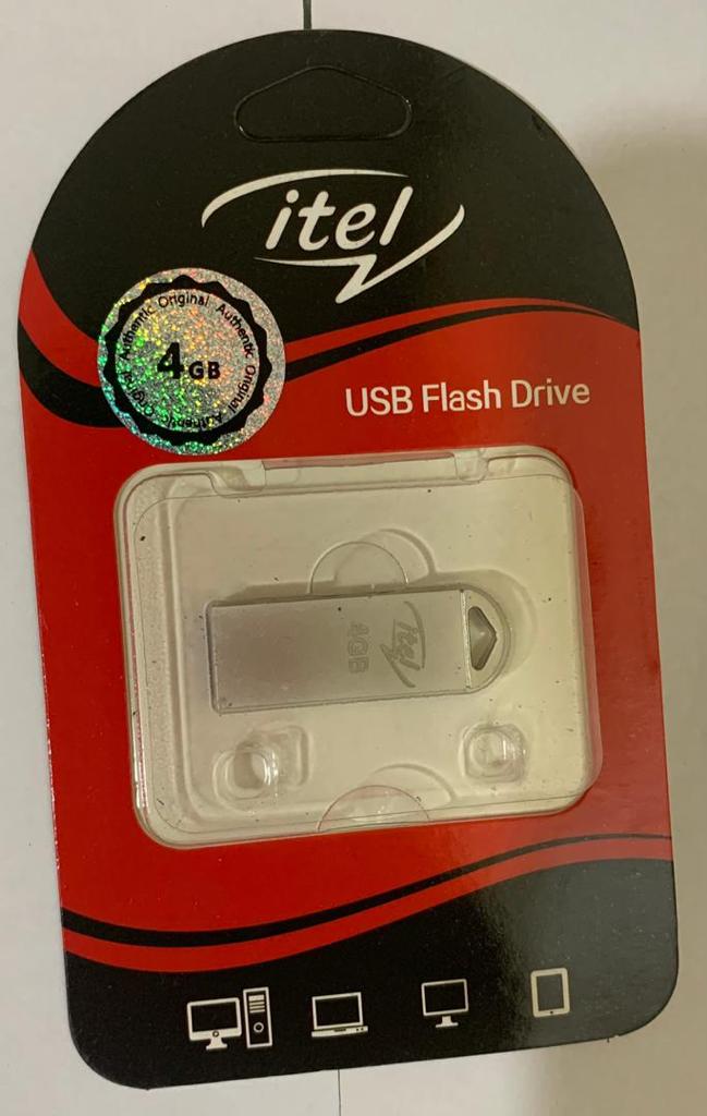 Clé USB 4Go – Vert Jaune